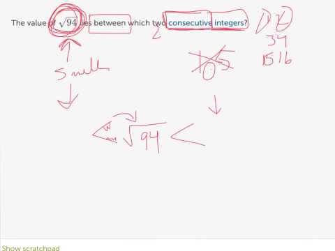 Two Consecutive Integers bx a Radical Instructional Video