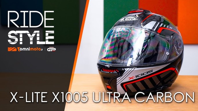 Casco modulare moto X Lite X 1005 Ultra Carbon Dyad N Com