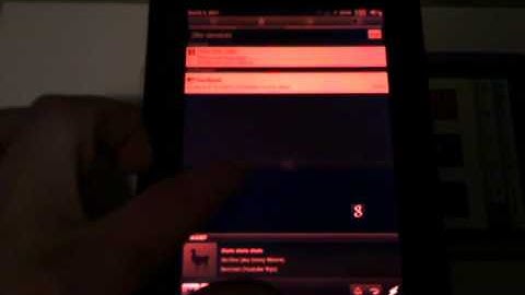 Nook color: CM7, LWP, 1.1 GHz, night mode