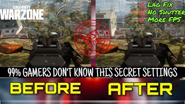 How To Fix COD Warzone Lag | Low FPS | Shuttering | FPS Drops  | Network Lags | Freezing