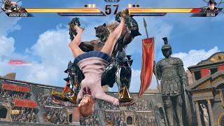 Armor King Vs Asuka & Reina Schoolgirls Tekken-8