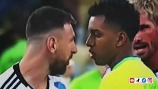 Messi somos campeones del mundo y agarró a Rodrygo del cuello  Jugones La Sexta