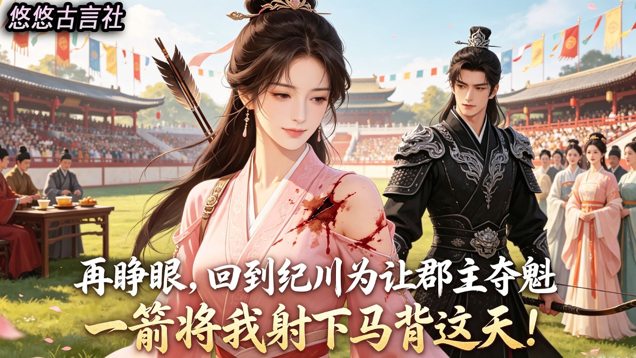重回紀川為讓郡主奪魁,一箭將我射下馬背這天,我不再對他抱有期待,不再過問他的起居,也不再追著他跑...#小說 #睡前故事