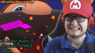 (MARIO FOR PRESIDENT?) All Mario Wants is Absolute POWER - SMG4 - GoronGuyReacts