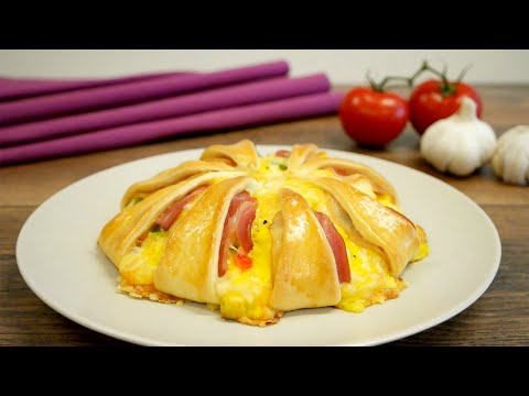 Video: Blekksprut Fylt Med Omelett