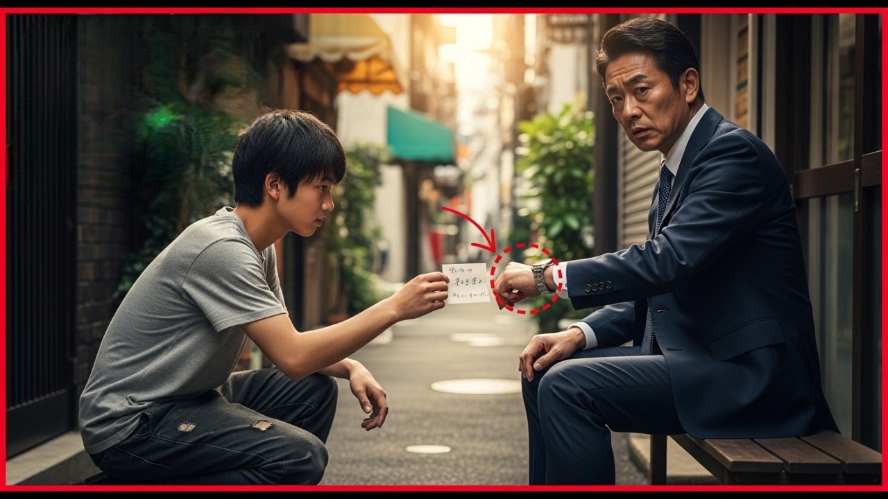 「その時計、危険です」――17歳の靴磨き少年の一言で、会長の運命が180度変わった夜 ...#動エピソード#老後の物語 #家族の物語