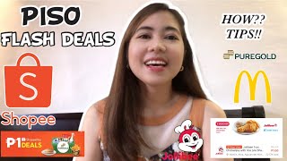 PAANO MAKAKUHA NG PISO DEALS SA SHOPEE? | TIPS | STEP BY STEP TUTORIAL