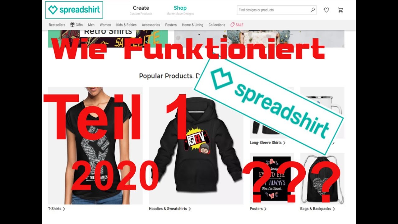 Tshirtbusiness Geld verdienen Spreadshirt Das Marktplatzmodell POD