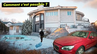 LA VILLA DE LUXE ABANDONNÉE D'UN ANCIEN MAFIEUX ... ( Urbex )