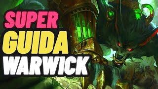 [ITA] SUPER GUIDE FOR WARWICK JUNGLE IN SEASON 12 🔥😱 The best jungler to start with screenshot 4