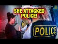 School Reports Mother Driving on Curb... Police Make Shocking Arrest