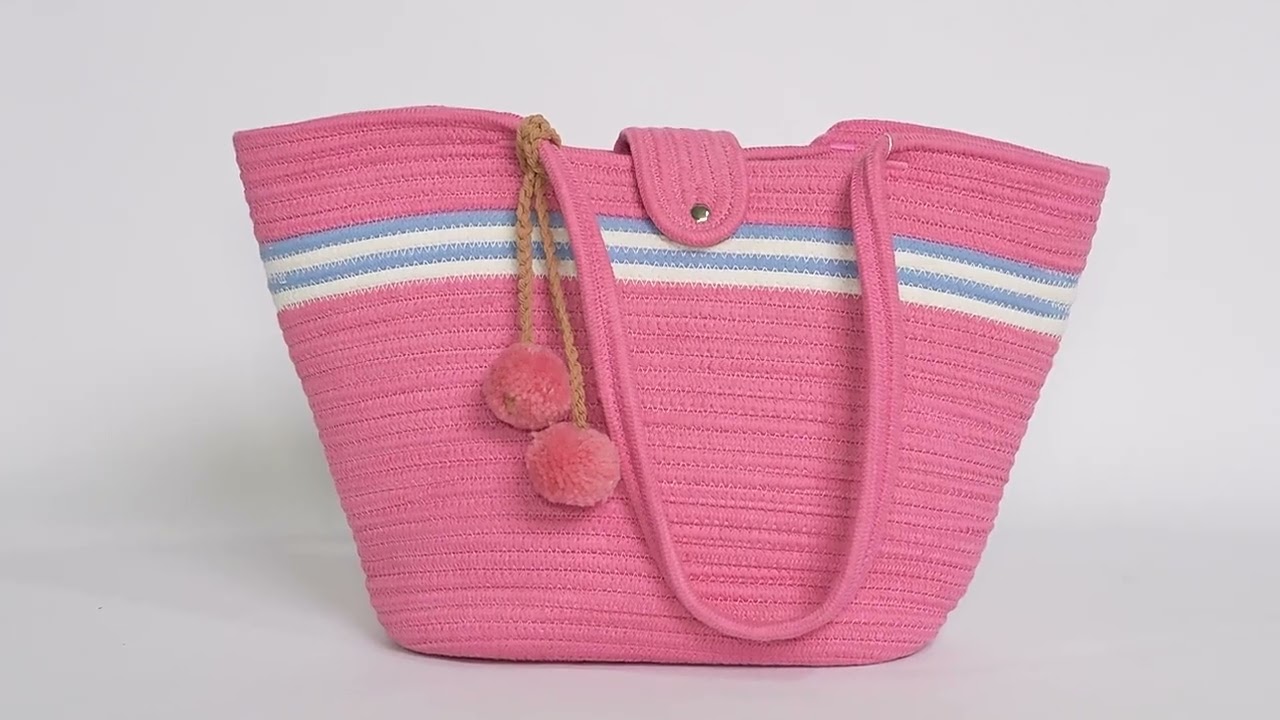 Handmade Cotton Rope Women's Shoulder Bags!