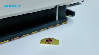 UV printer with camera positioning #audley #uvprint #uvprinting