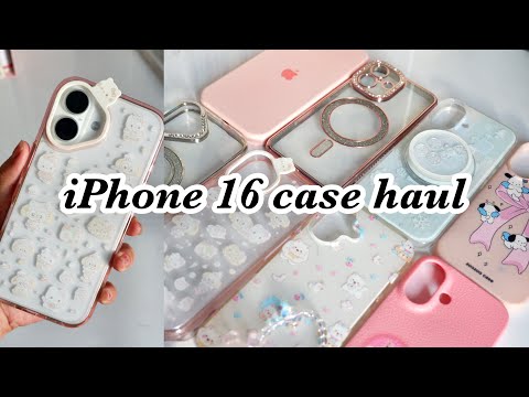 iPhone 16 case haul + review and rating
