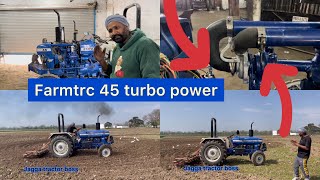 Farm trac 45 simple to turbo power/ modifications/ modify / diesel pump setting / tebat setting