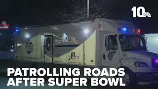 Police deploy 'BAT Mobile' to keep roads safe after Super Bowl