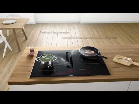 Bosch 2-in-1 Cooktop with Integrated Ventilation