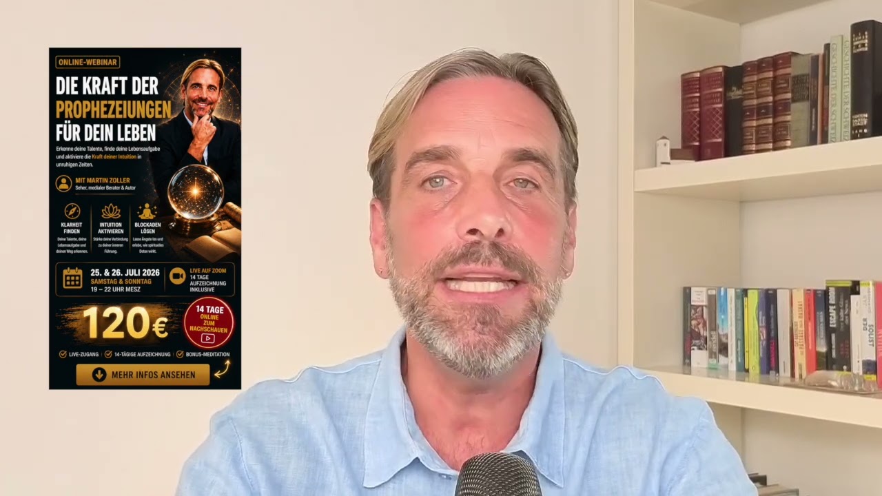 Online Seminar: Die Kraft der Prophezeiungen für dein Leben, 25. & 26. Juli, 2026