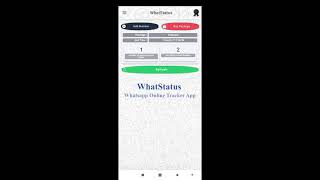 WhatStatus - Whatsapp Tracker - Last Seen Online screenshot 2