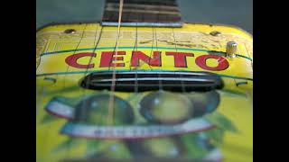 Olive Oil Can Banjo, Pretty Polly On Homemade Electric Canjo