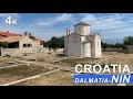 4k Croatia coast walking tour in first person view | city Nin in Dalmatia part 2