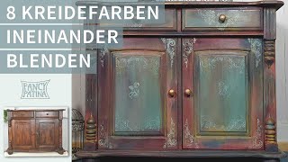 MÖBEL ANMALEN MIT KREIDEFARBE | Anleitung auf Deutsch mit Pia Phoenix | IKEA-Möbel aufmöbeln