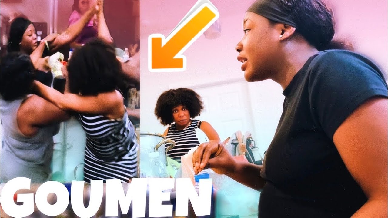 Mennaj Mwen Resi PRANK PrettyHaitianDada (YO GOUMEN)