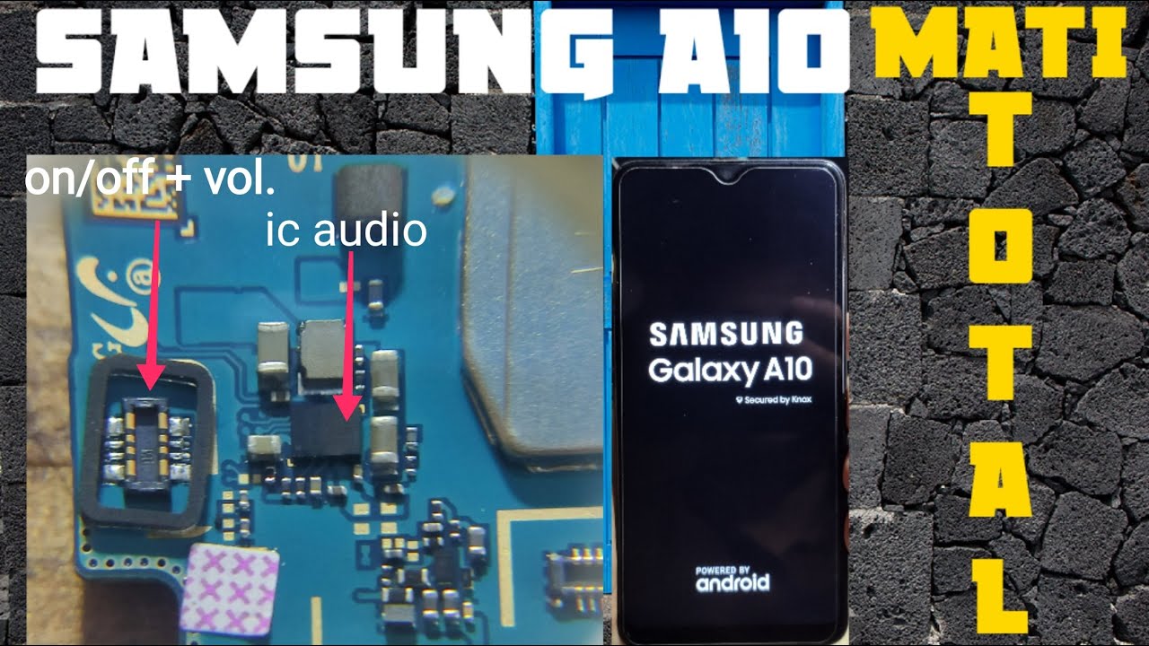 SAMSUNG A10 MATI TOTAL | TERNYATA IC nya short 