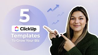 5 ClickUp Templates for Business Growth by DaSilva Life 1,301 views 6 months ago 16 minutes