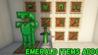 How to download minecraft emerald tools in mcpe