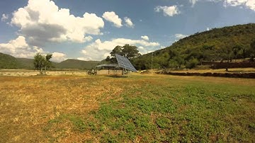DIY Solar Tracker (2.0) Time laps Video