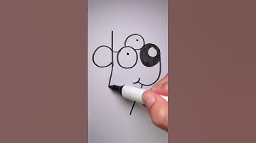 How to Draw a Dog from the Word 🐶🎨