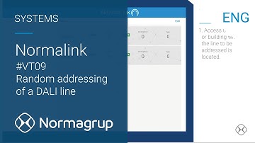 #VT09 Normalink (ENG): Random addressing of a DALI line