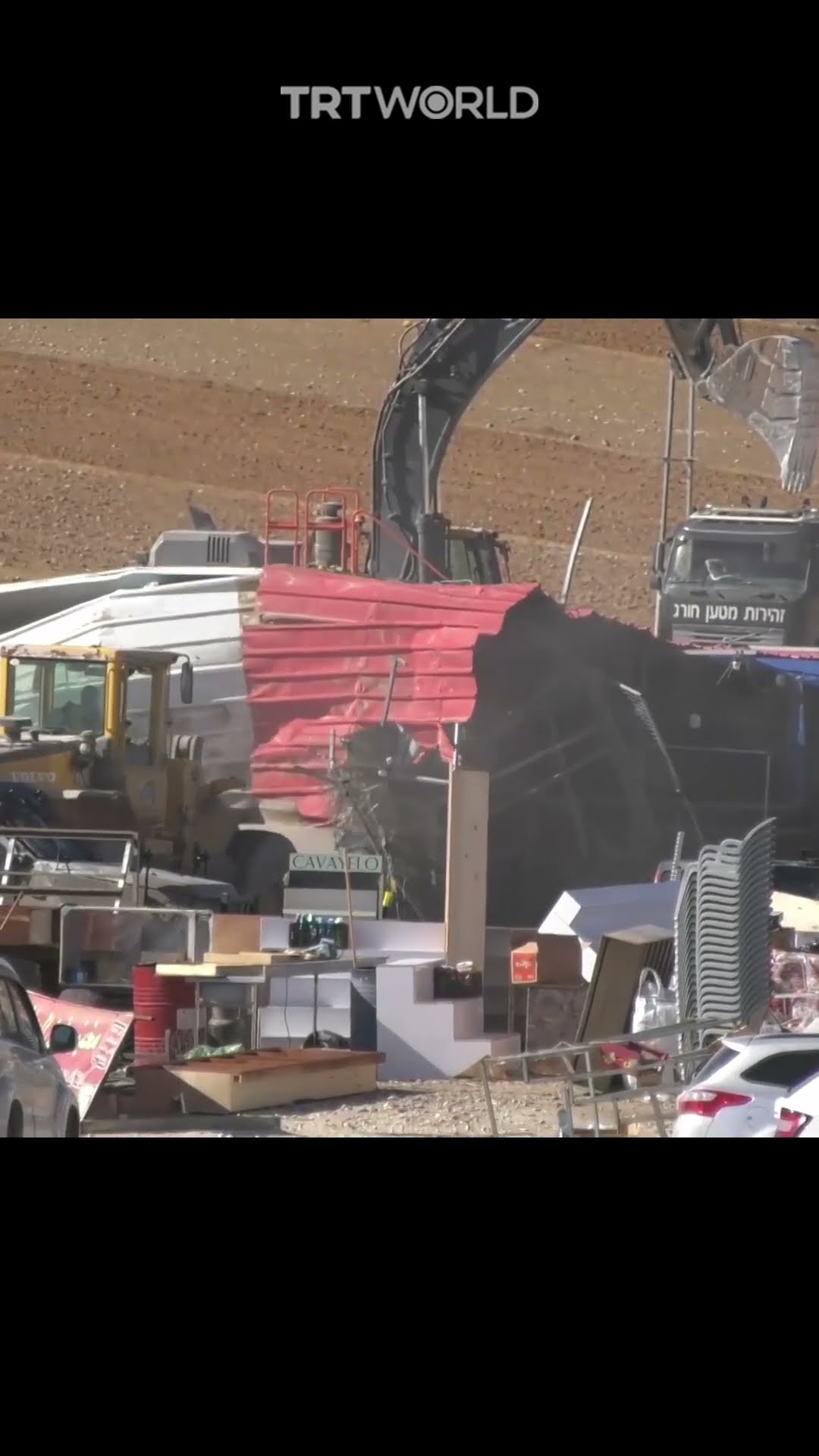 Israel demolishes Palestinian homes, businesses in occupied West Bank