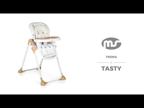 Comprar MS Trona Para Bebe Evolutiva Tasty- 6 Posiciones De Altura Y 3 De  Reclinación- Bandeja Extraíble Y Reposapiés Regulable con ruedas · Hipercor