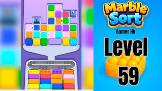 Marble Sort Level 59 Walkthrough Solution 
