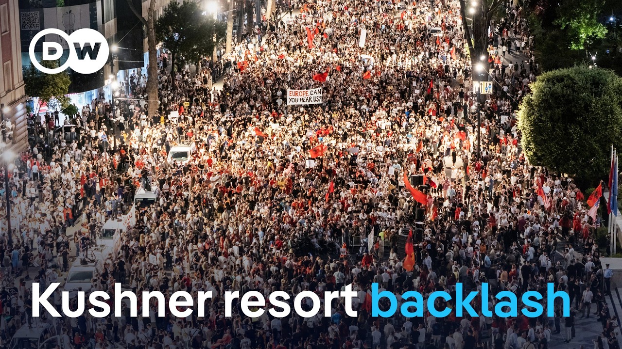 Multi-billion dollar plan sparks Albania's 'Flamingo Revolution' | DW News