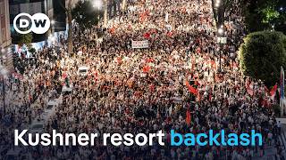 Multi-billion dollar plan sparks Albania's 'Flamingo Revolution' | DW News
