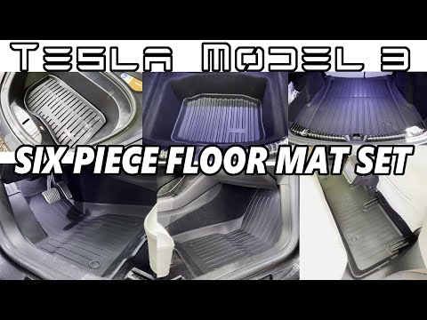 Tesla Model 3 - Evbase All Weather Mats