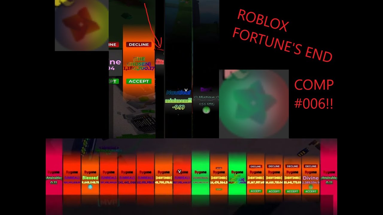 Roblox Fortune's End COMPILATION 
