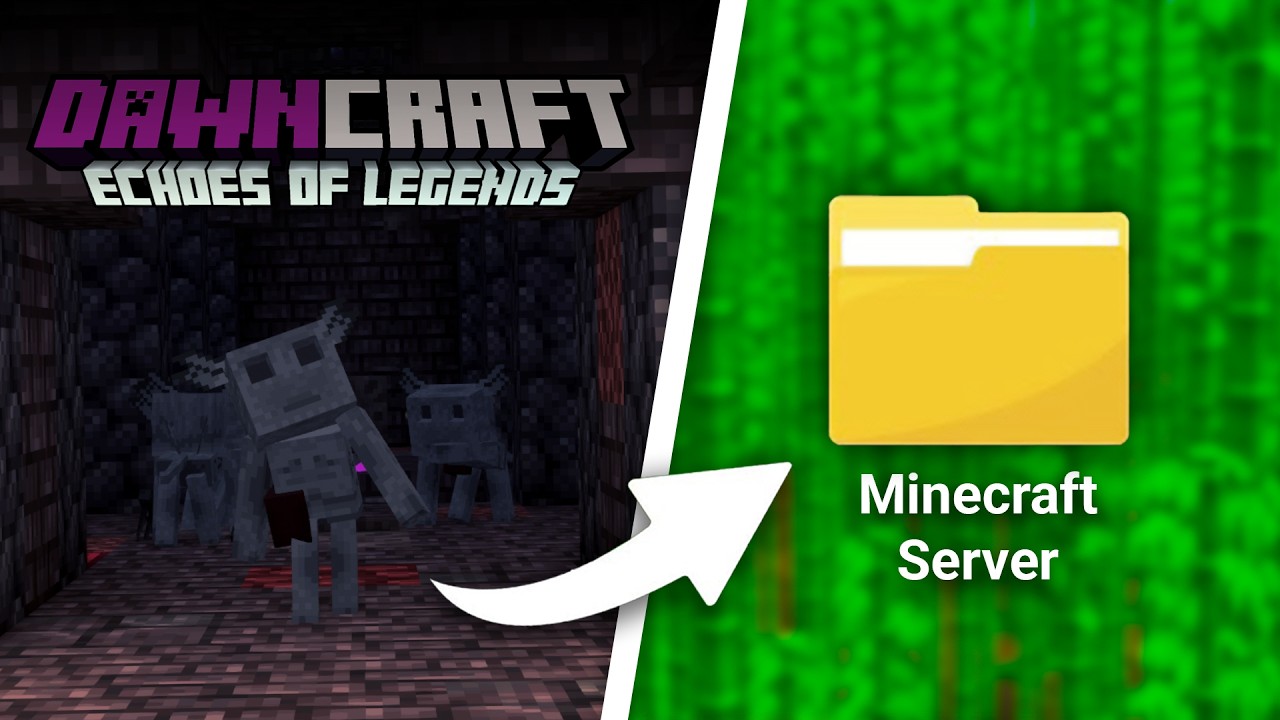 How To Make a DawnCraft Minecraft Server - YouTube
