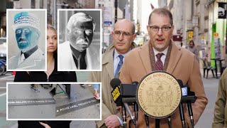 Manhattan BP Levine Calls on City to Remove Nazi Sympathizers from Public Monument (01/27/2023)