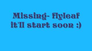 Me singing Evanescence/Flyleaf