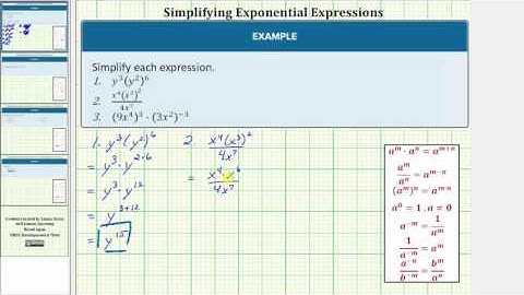 Simplify Compound Exponential Expressions 1