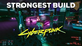 Strongest Build Cyberpunk 2077 430K Crits (Very High Difficulty)