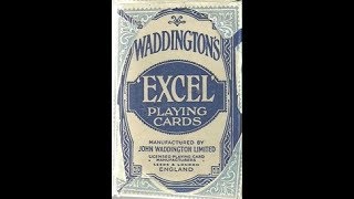 Vintage Waddingtons Excel Deck Review