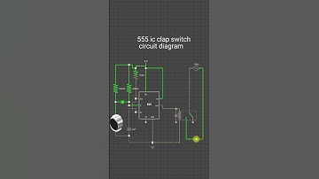 555 ic clap switch circuit diagram