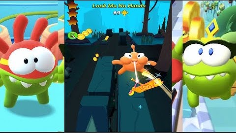 Om Nom: Run 🐸 Cut The Rope Gameplay Walkthrough Part - All Levels/Chapters/Episodes (iOS, Android)