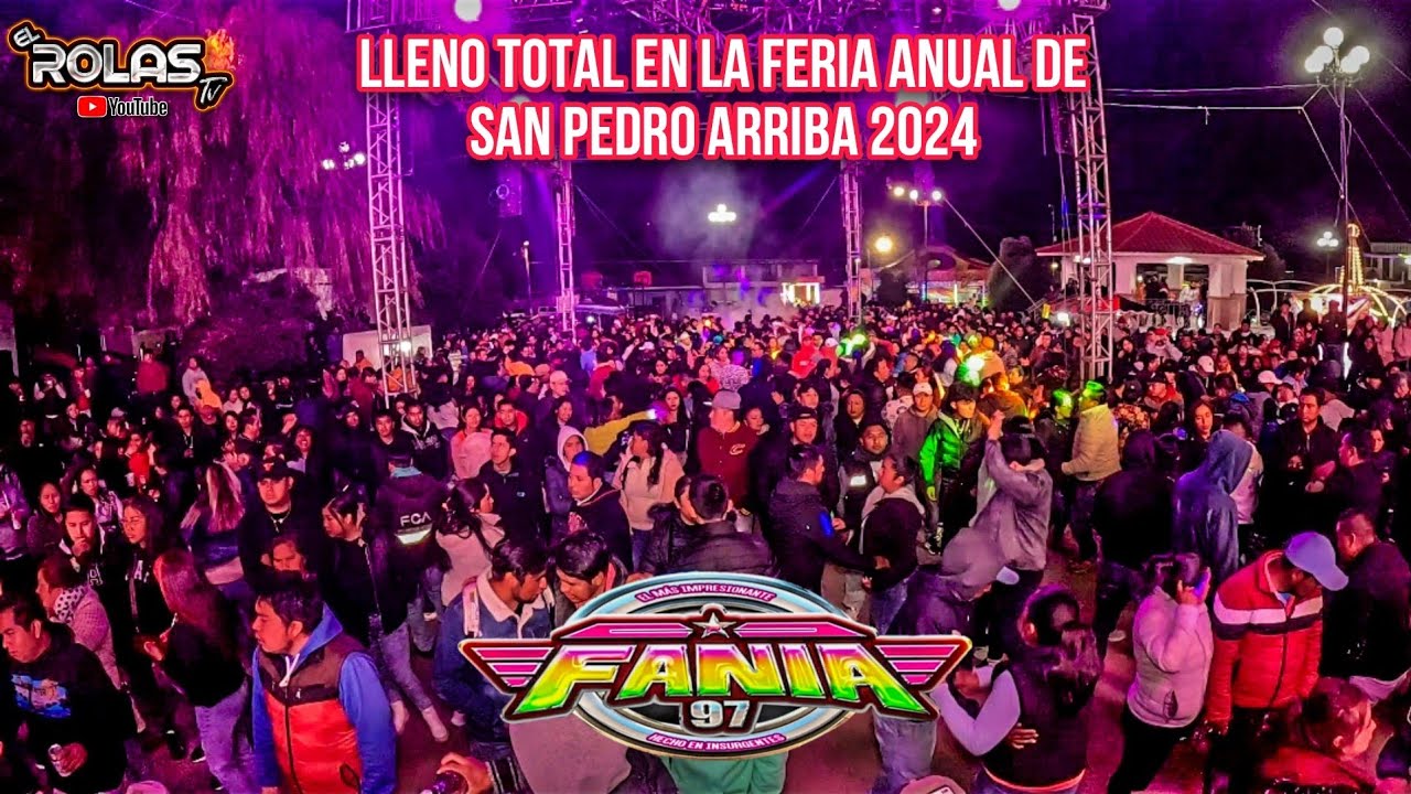 ES EL AMOR ❤️ SONIDO FANIA 97 🔥 SAN PEDRO ARRIBA 1RA SECCIÓN TEMOAYA 2024