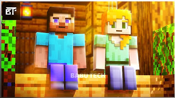 Alex and Steve Herobrine Minecraft Music Video | Babu Tech | Prisma 3d